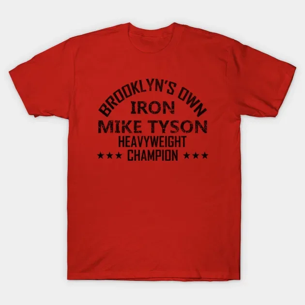 Short Sleeve Casual Mens T-shirt Size S-5XL Brooklyn Pride Boxing Champion Iron Mike T-Shirt Tyson 100% Cotton O-Neck Summer Tee