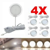 4PCS LED 12v Camping Car Ceiling Lamp RV Reading Lamp Boat Camper Trailer RV Interior Lamp Car Interior Lights For Car Home