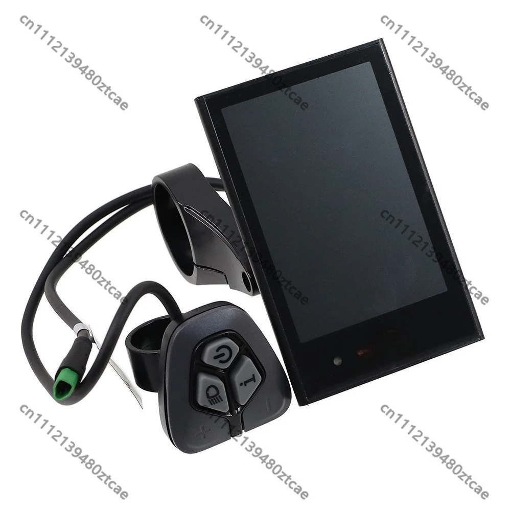 Color LCD Display CAN Protocol Control Panel For Mid Drive Electric Bicycle Motor Replacement Screen
