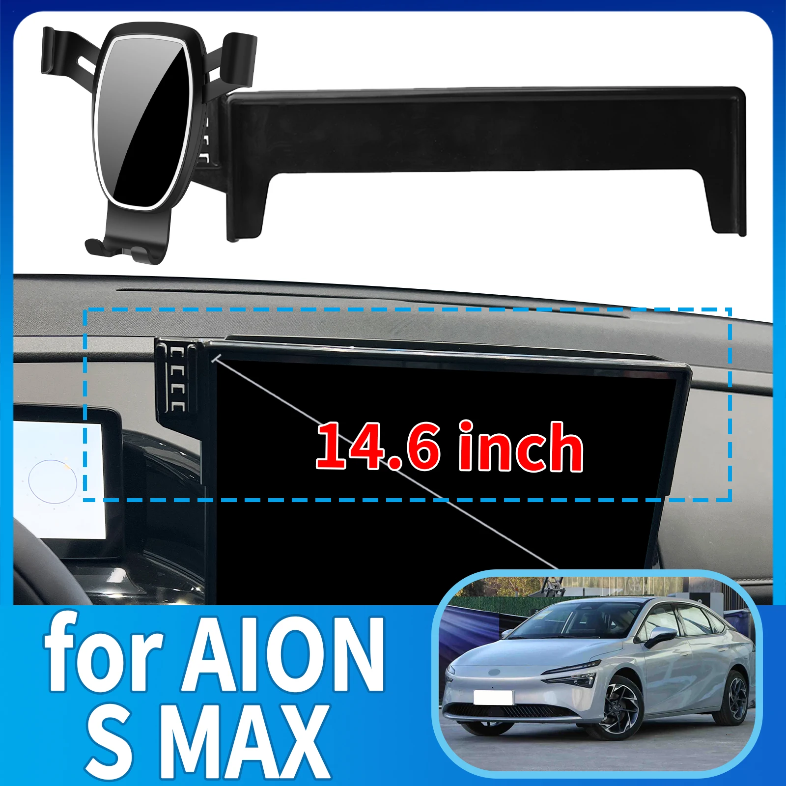 

fit for AION S Max 14.6inches 2023 2024 2025 ​​​​Anti-Shake Screen Base Phone Holder Mount Stand ​​ Dedicated Car​​ accessoires