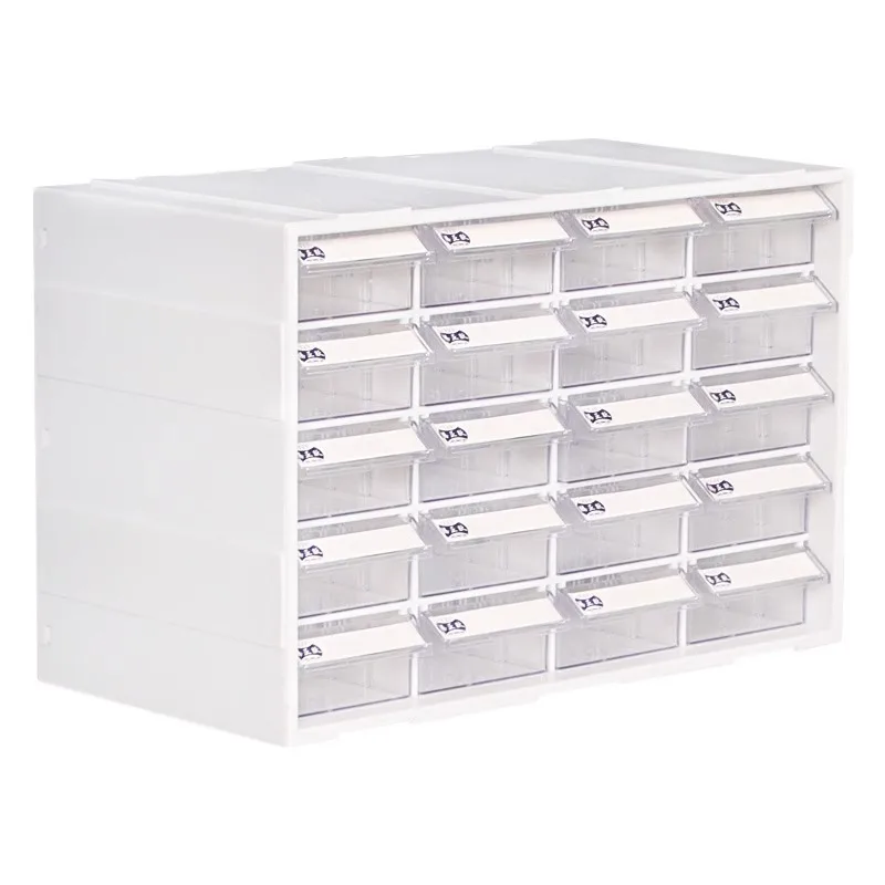 

Desktop plastic cabinet sundry parts storage classification can be stacked, drawer storage box can be combined