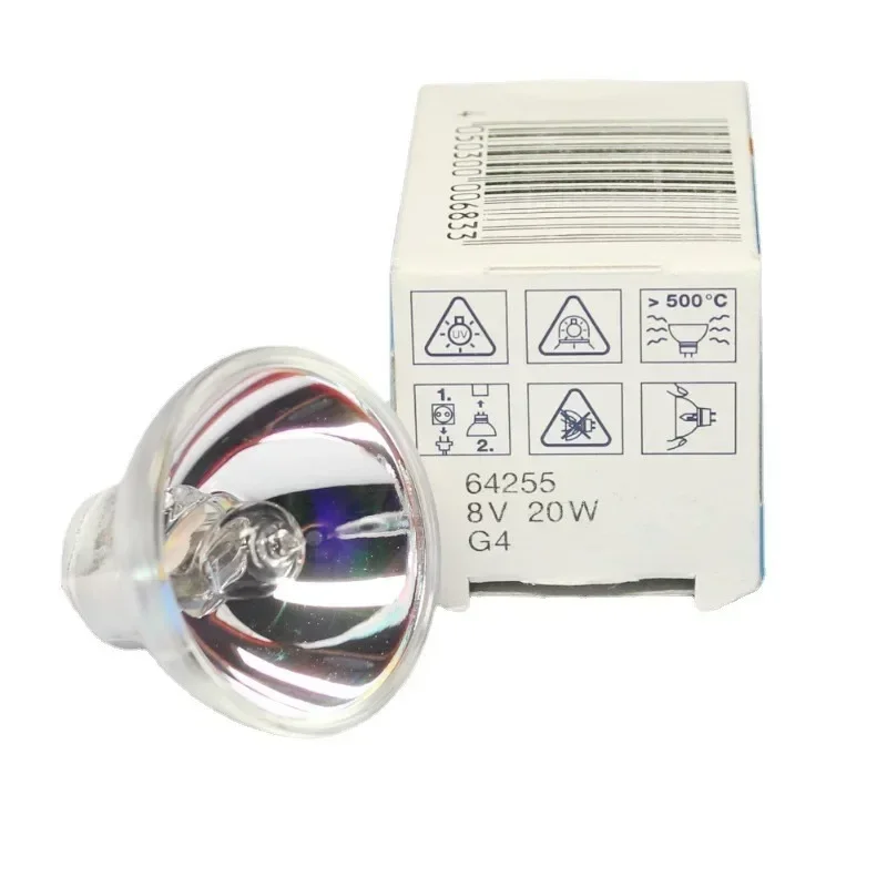 

64255 8V20W halogen cup, microscope enzyme-linked immunosorbent assay, 8V 20W G4 bulb