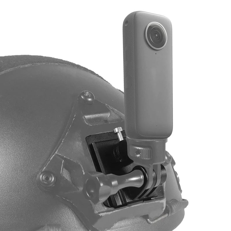 NVG Helmhalterung Basis für GoPro 13 11 10 8 für DJI Action 4 3 Kamera Motorrad Reiten Klettern Racing Sport Basis Halter Adapter – Detail 16