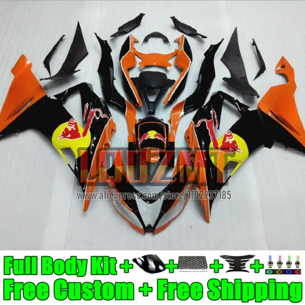 Injection Body For KAWASAKI NINJA ZX-6R ZX636 ZX 6R 636 42No.68 orange stock ZX6R 2019 2020 2021 2022 ZX-636 19 20 21 22 Fairing