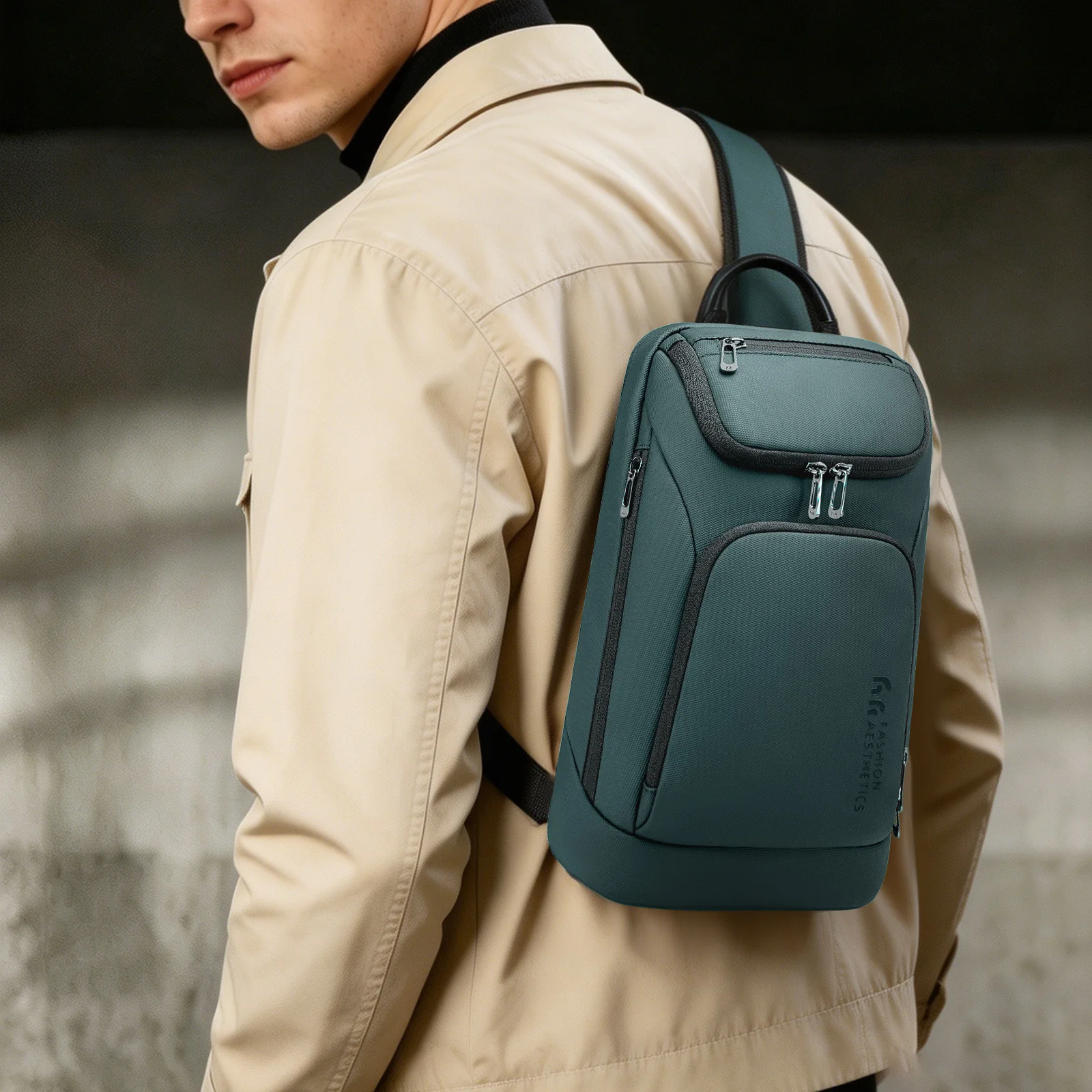 Bolso de Mano Multifuncional d - Crossbody Bag Men reseña y precio