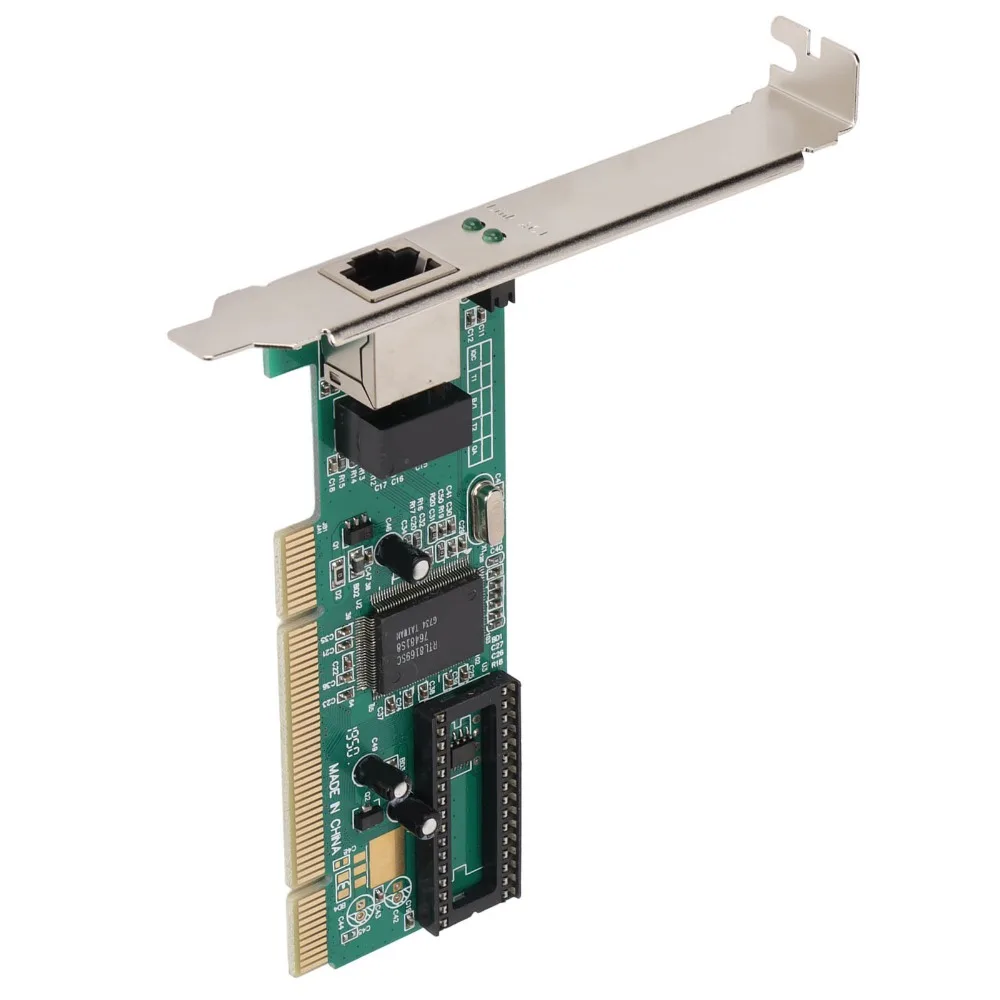 RTL8169 Chip PCI Gigabit Network Card Stable Performance High-Speed Transfer Gigabit Ethernet Card PCI Ethernet Card