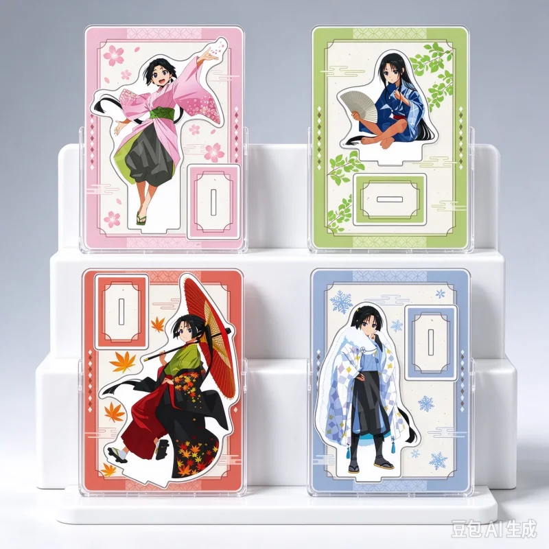 The Elusive Samurai Anime Acrylic Figure Stand Clear HD Printing Model Plate Desk Display Decoration For Anime Lovers Keychain