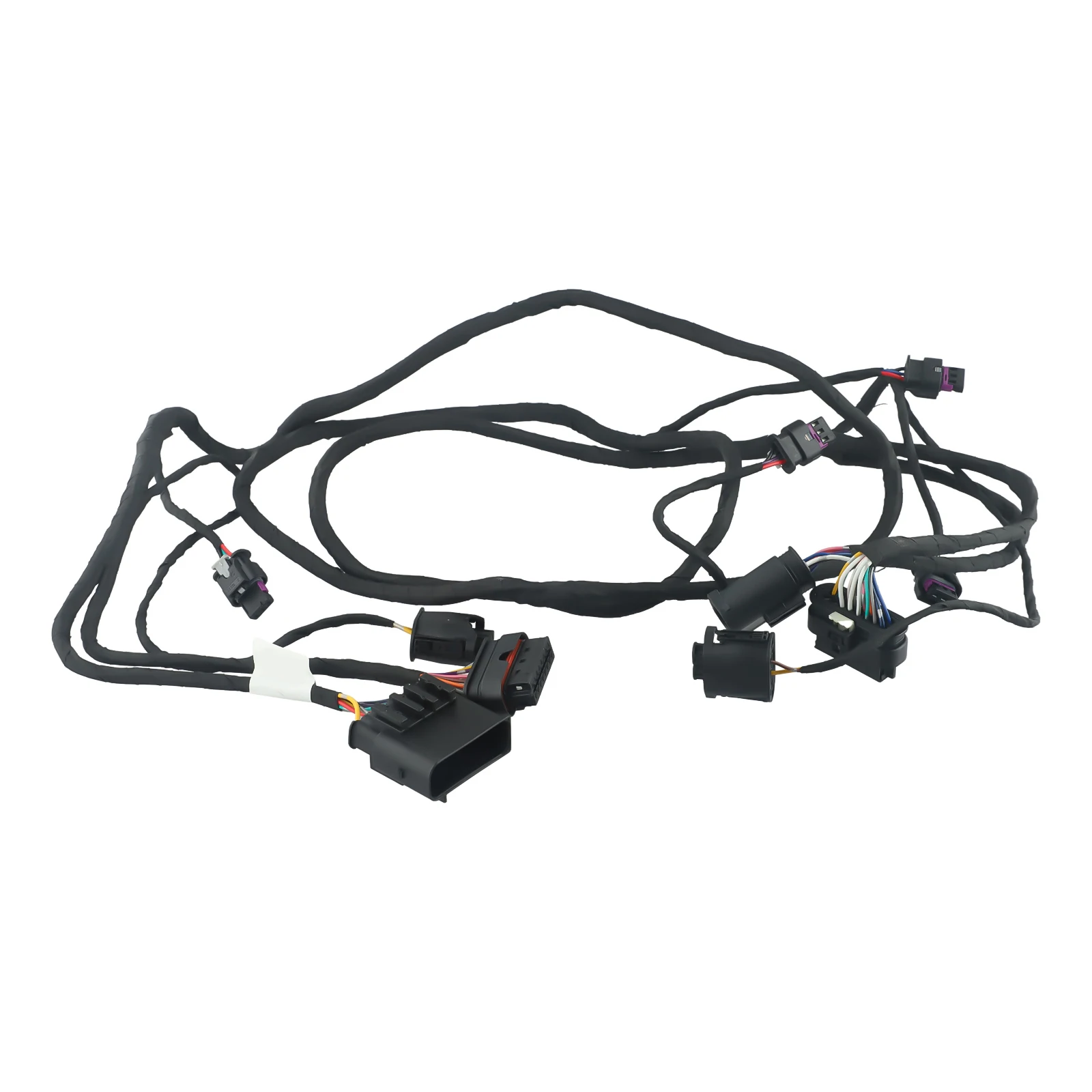 Plastic For BMW 5 SRERIES Front 1pc Bumper Wiring Harness Accessories Black Wiring Harness High Quality Practical