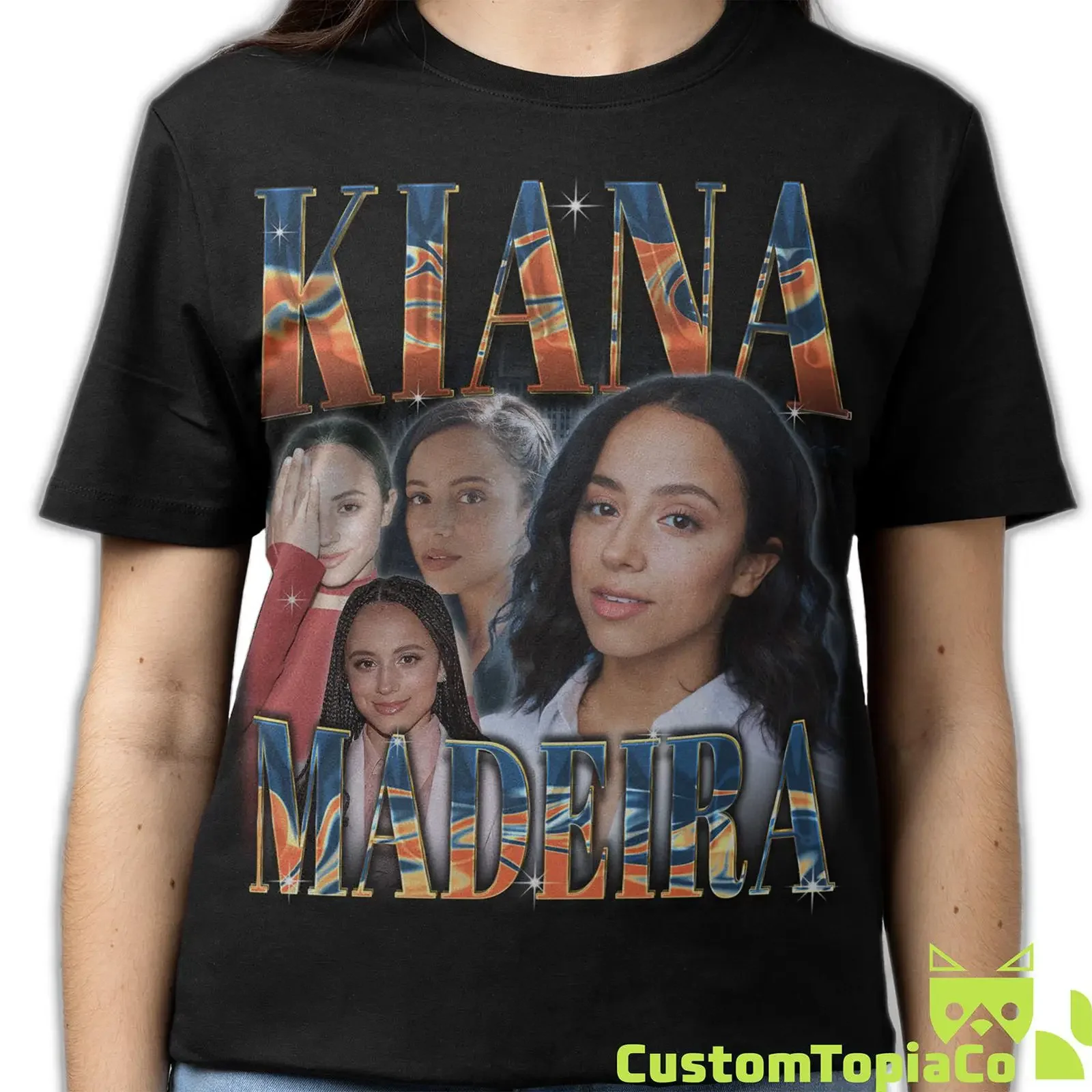 KIANA MADEIRA T Shirt Homage Vintage 90s Bootleg vintage Washed homme Slightly Stretched streetwear Stylish fashion
