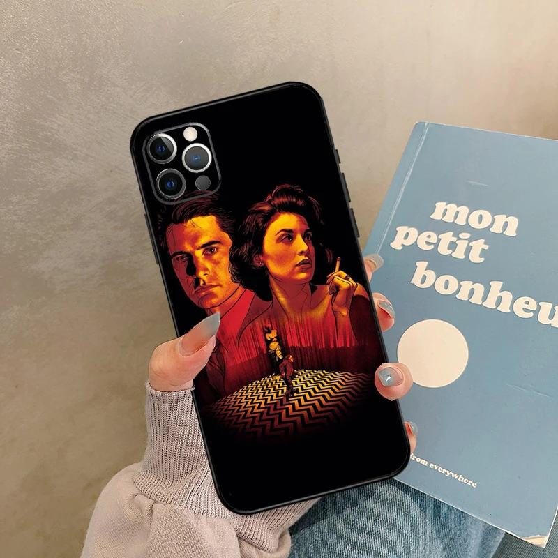مرحبا بكم في حافظة Twin Peaks لهاتف iPhone 17 Air 14 16 15 11 12 13 Pro Max 12 mini XR 15 16 Plus 16e غطاء خلفي