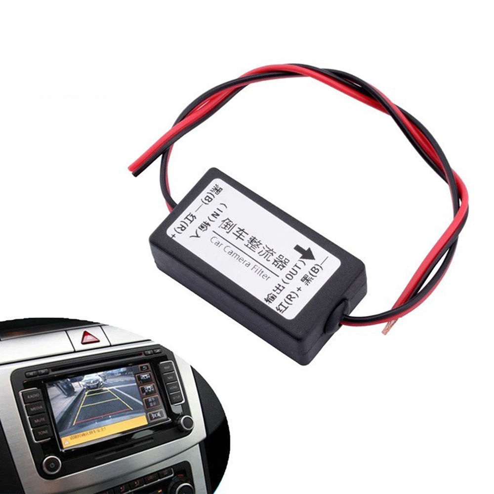 Rear View Camera Interference Filter, 12V rear camera power filter VW/MB, power relay capacitor