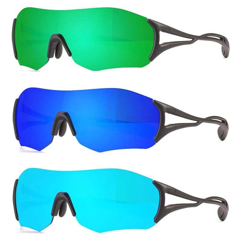 Auto Darkening Photochromic HD Lens Sports Sunglasses Cycling Running Motorcycle Day Night Riding Polarized Premium​​