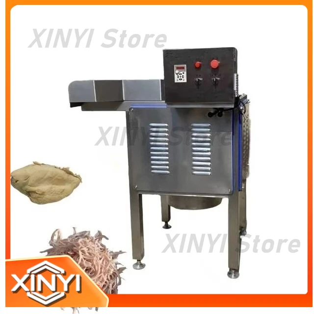 Dried Fish Fillet Fiber Floss Machine for Soy Protein Floss Maker Saving Labor Food Processing Equipment