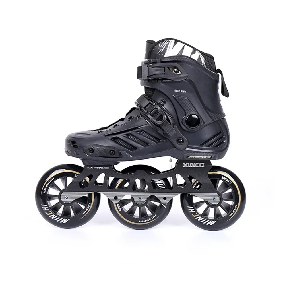 Fashional And Professional Sketing Shoe Roller Blades Inline Skate Roller Skate Shoes With Three Wheels