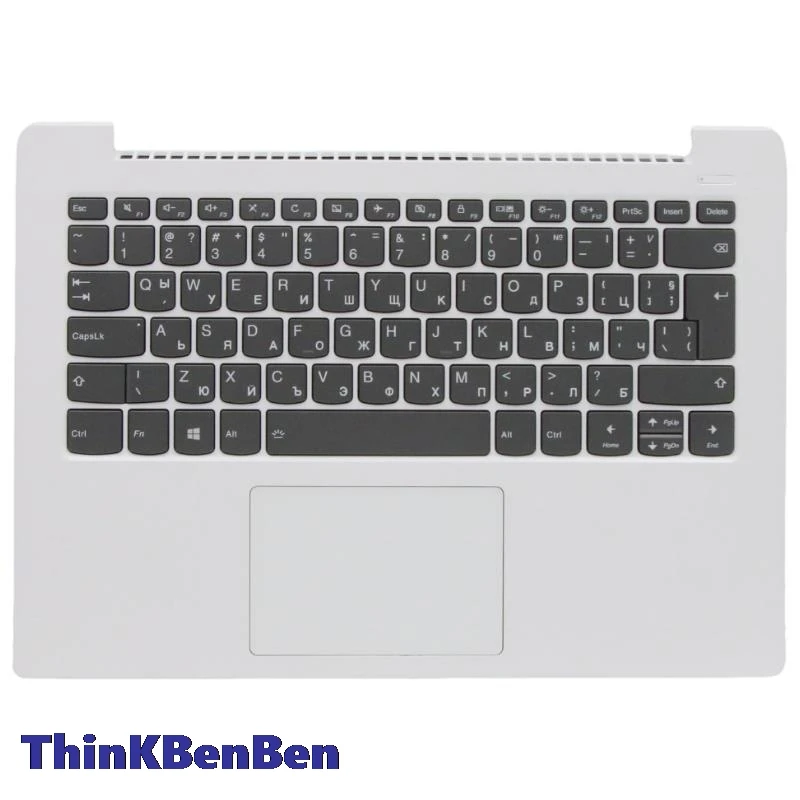 BG Bulgaria White Keyboard Upper Case Palmrest Shell Cover For Lenovo Ideapad 330S 14 14IKB 14AST 5CB0R07747