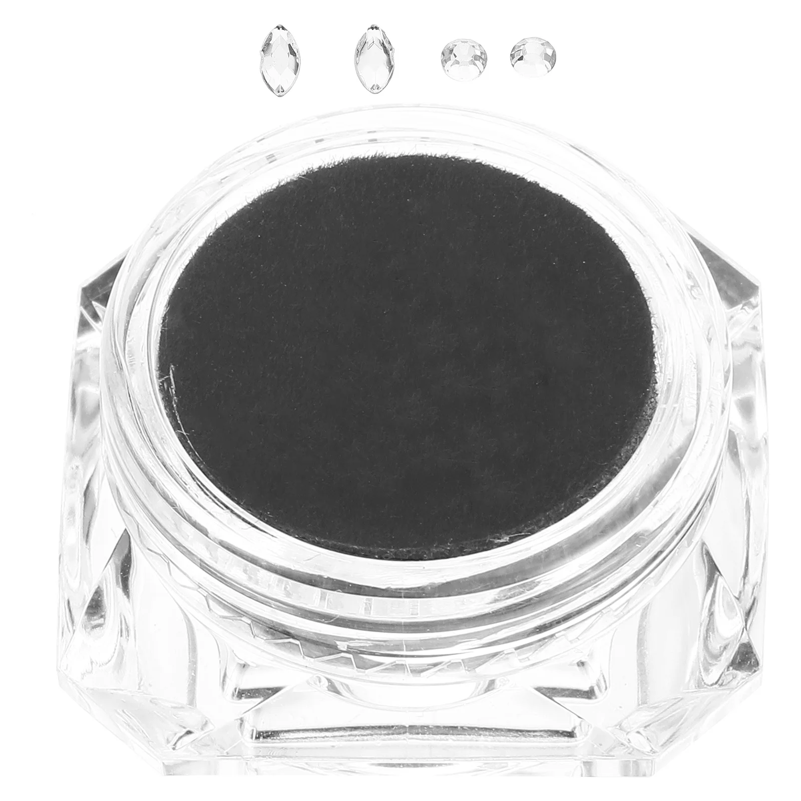 1 مجموعة كريستال الأسنان مجوهرات ديكور كيت أنيق الأسنان الأحجار الكريمة للنساء المألوف الأسنان الماس DIY سحر الديكور