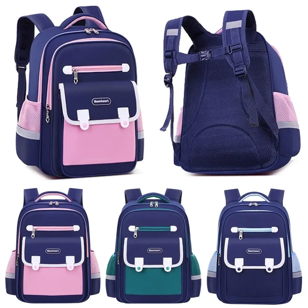 New Waterproof School Bag Reduce Load Protect Spine Student Bag Large Capacity Ultra-light Schoolbag Primary School Student