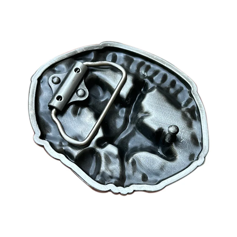 Bull belt buckle