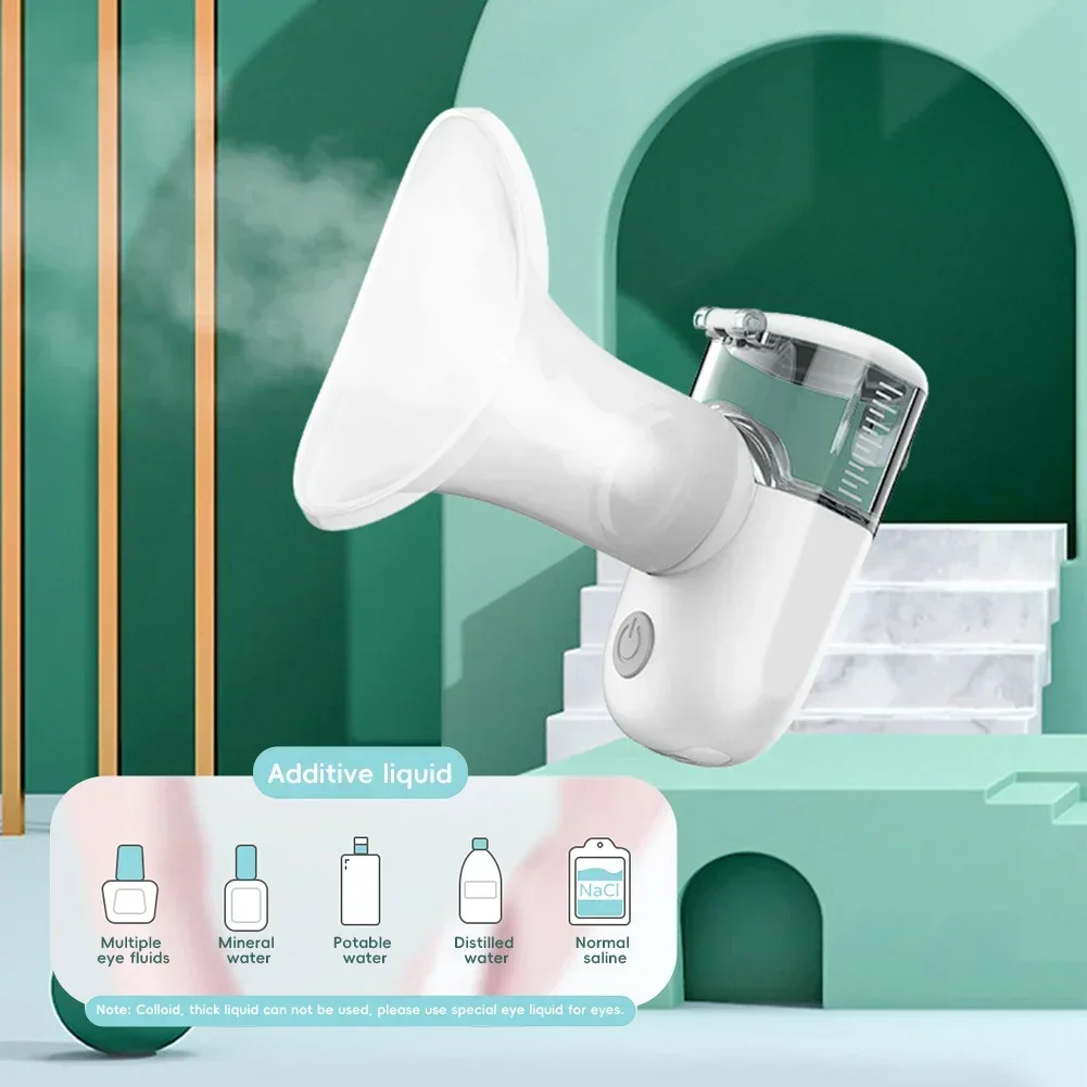 نظارات بخاخ نانو مرطب للعين محمولة ، شحن USB ، الانحلال لتخفيف التعب