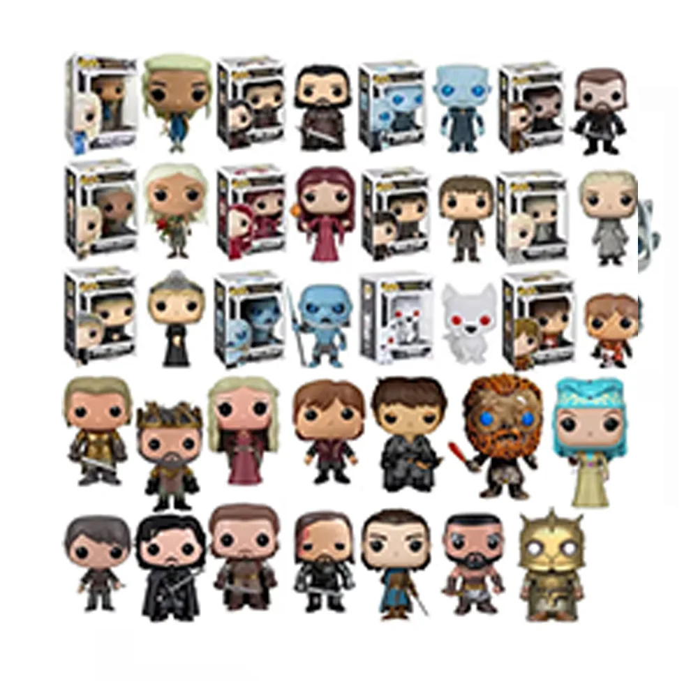 Funko Pop TV Thrones Jon Snow Oberyn ARYA Stark Jaim Night King Daario Daenerys Margaery Hodor ألعاب شخصيات الحركة دمى هدايا #1