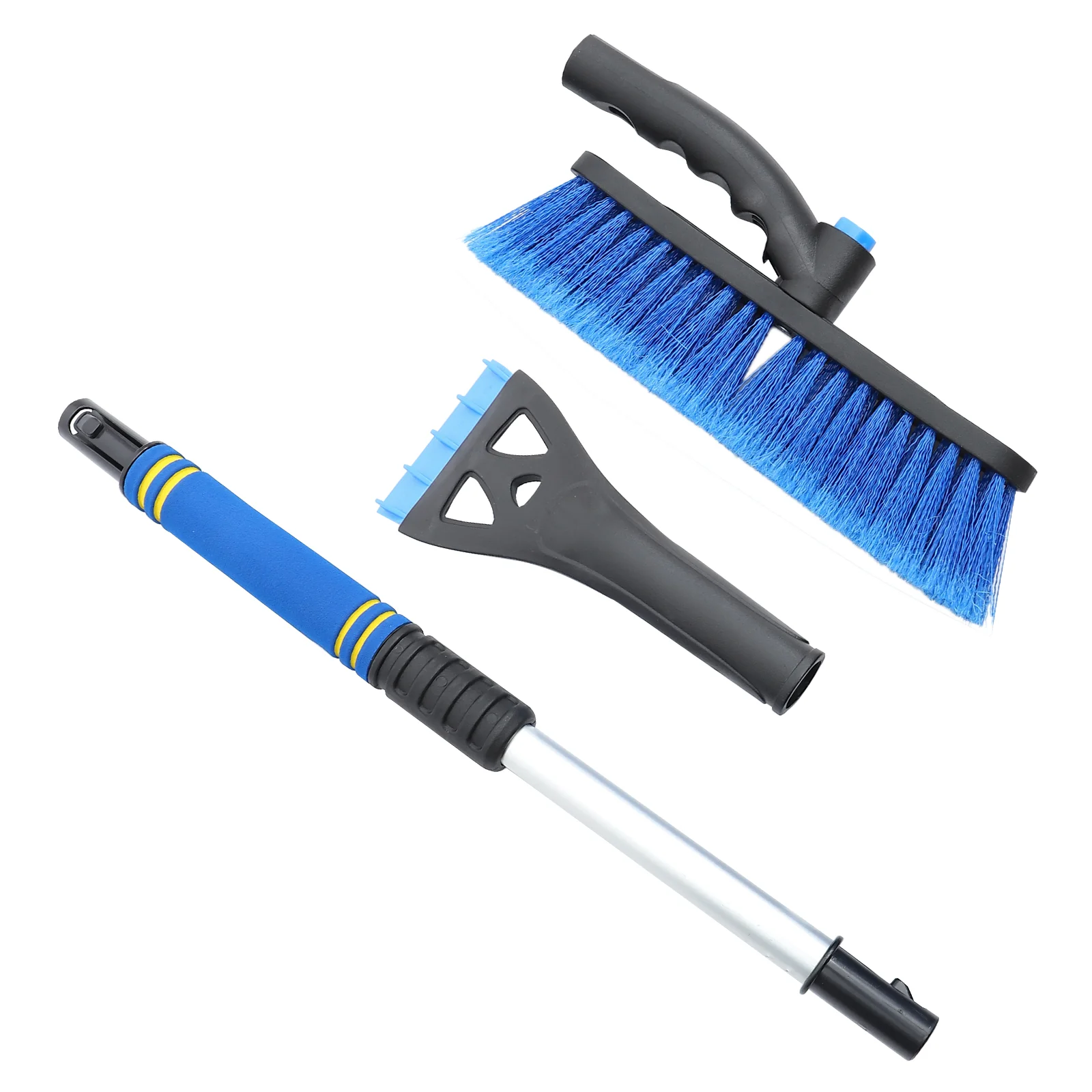 Snow Removal Brush Multi-function Ice Windshield Scraper Blue Remove Cleaning