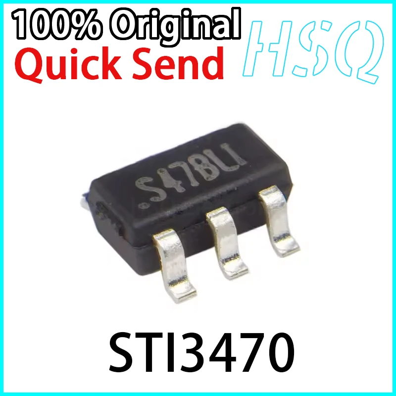 10PCS Original STI3470 ST13470 Silk Screen S47B DCDC Voltage Regulator and Step-down Chip Brand New in Stock