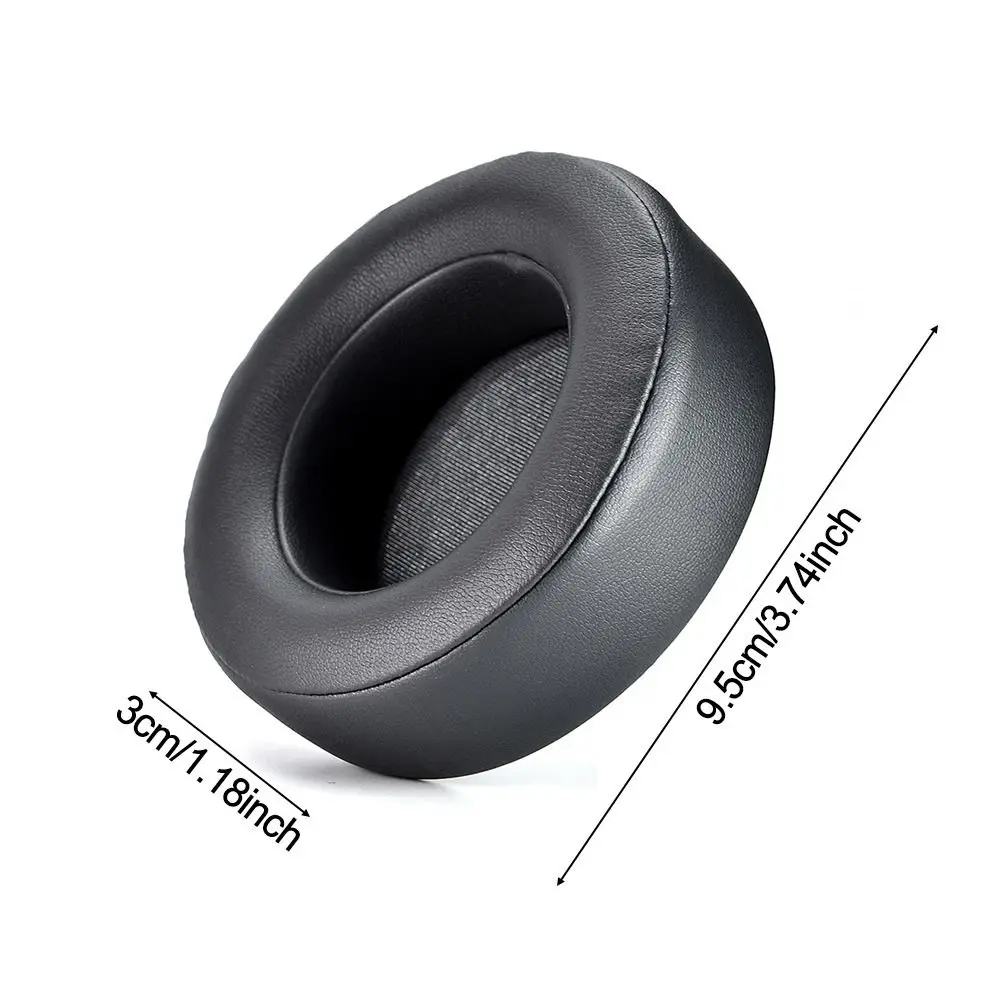 หนัง Earmuffs แผ่นโฟมหูฟังแผ่นรองหูฟังหูฟังฝาครอบหูฟังอุปกรณ์เสริมสําหรับ CORSAIR VIRTUOSO RGB ไร้สาย SE