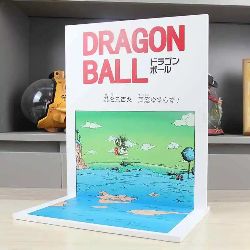 Anime Seven Dragon Ball Namika Title Page Background Board Wooden Ornament Animation Model Handmade Ornament