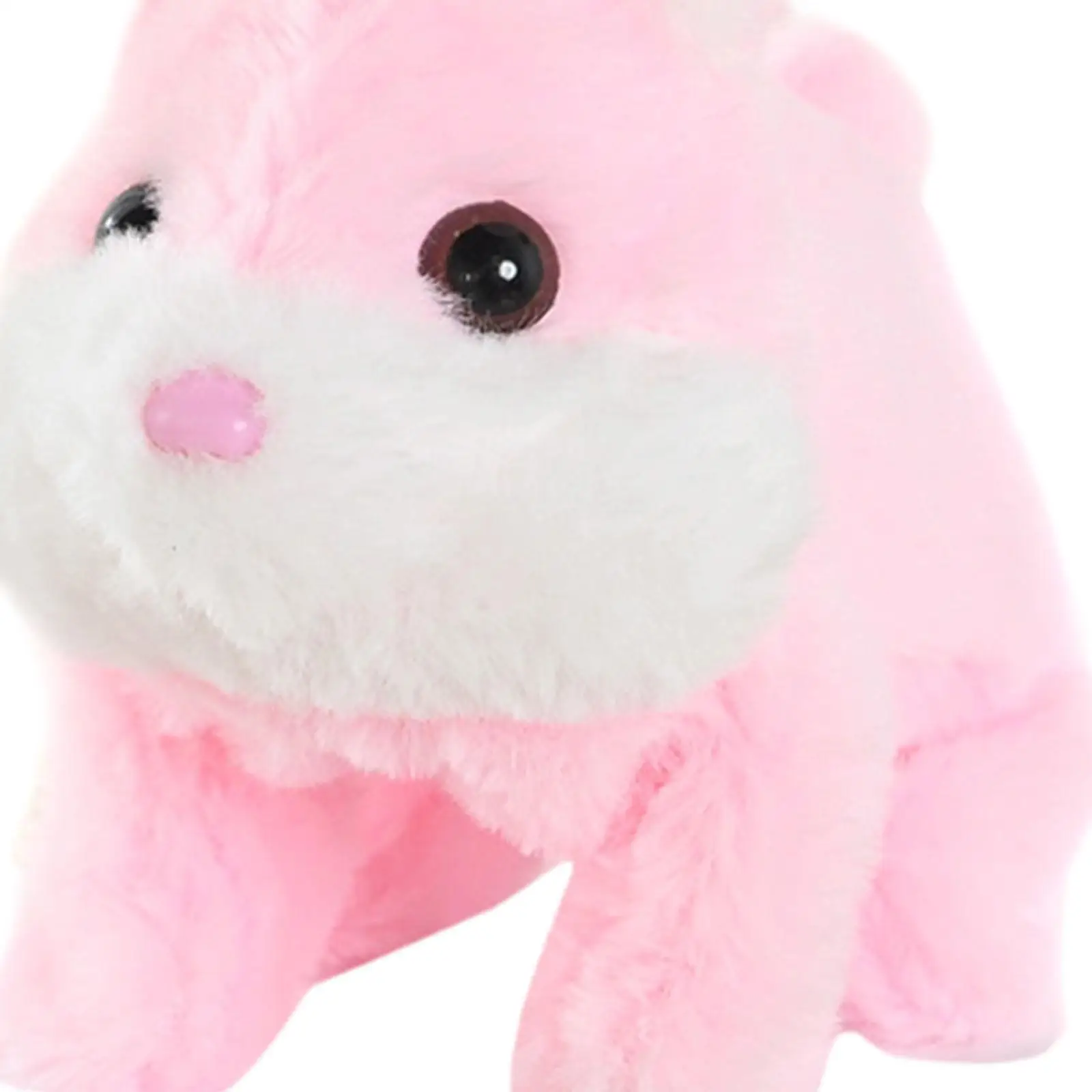 Conejito eléctrico de peluche, regalo de cumpleaños, simulación, lindo Animal relleno, conejo de peluche interactivo para niños, niños y niñas
