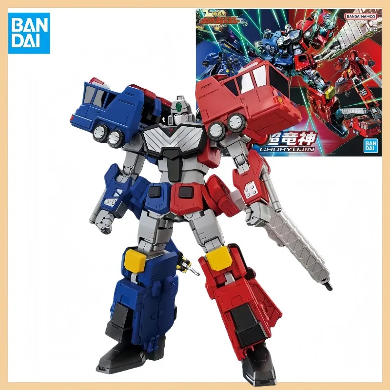 

【В наличии】BANDAI Origina HG THE KING OF BRAVES GAOGAIGAR Choryujin Mecha-Собранная фигурка, модель игрушки, сбор