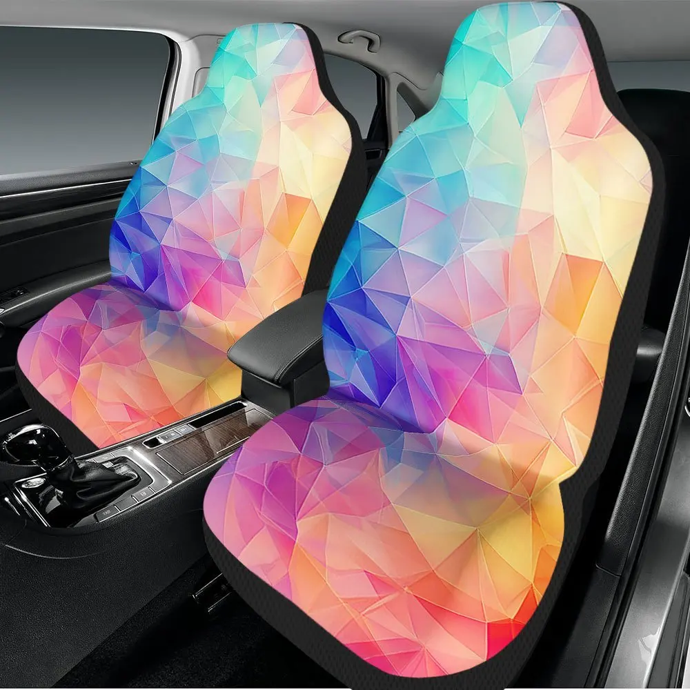 2Pcs Colorful Geome…