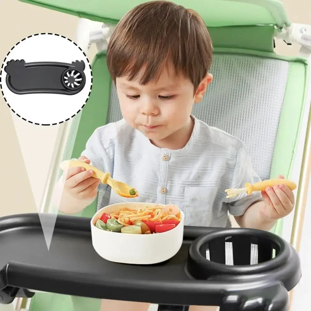 Poussette 3 en 1 pour bébé, accessoire de poussette, chariot de collation, fournitures d'alimentation ABS pour tout-petits