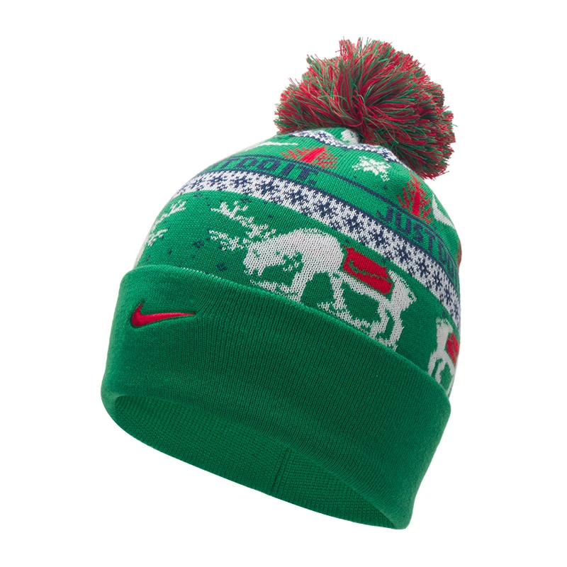 

Шапка Nike (Nike) Мужская шапка Женская шапка Модная теплая вязаная шапка для пар Удобная флисовая шапка Пуловер Шерстяная шапка Hv7024-324