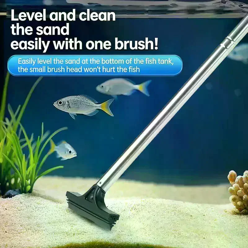 Telescopic Glass Cleaning Tool Anti Fog Water Scraper For Car Rear View Mirror Aquarium Fish Tank Algae Removal Cleaning Tool