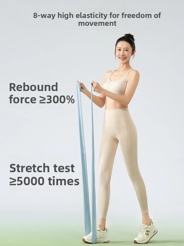 Spodnie damskie z wysokim stanem, modelujące sylwetkę, obcisłe, do jogi, cienkie, model 2025, nowość na lato, kontrola brzucha, podnoszenie pośladków.