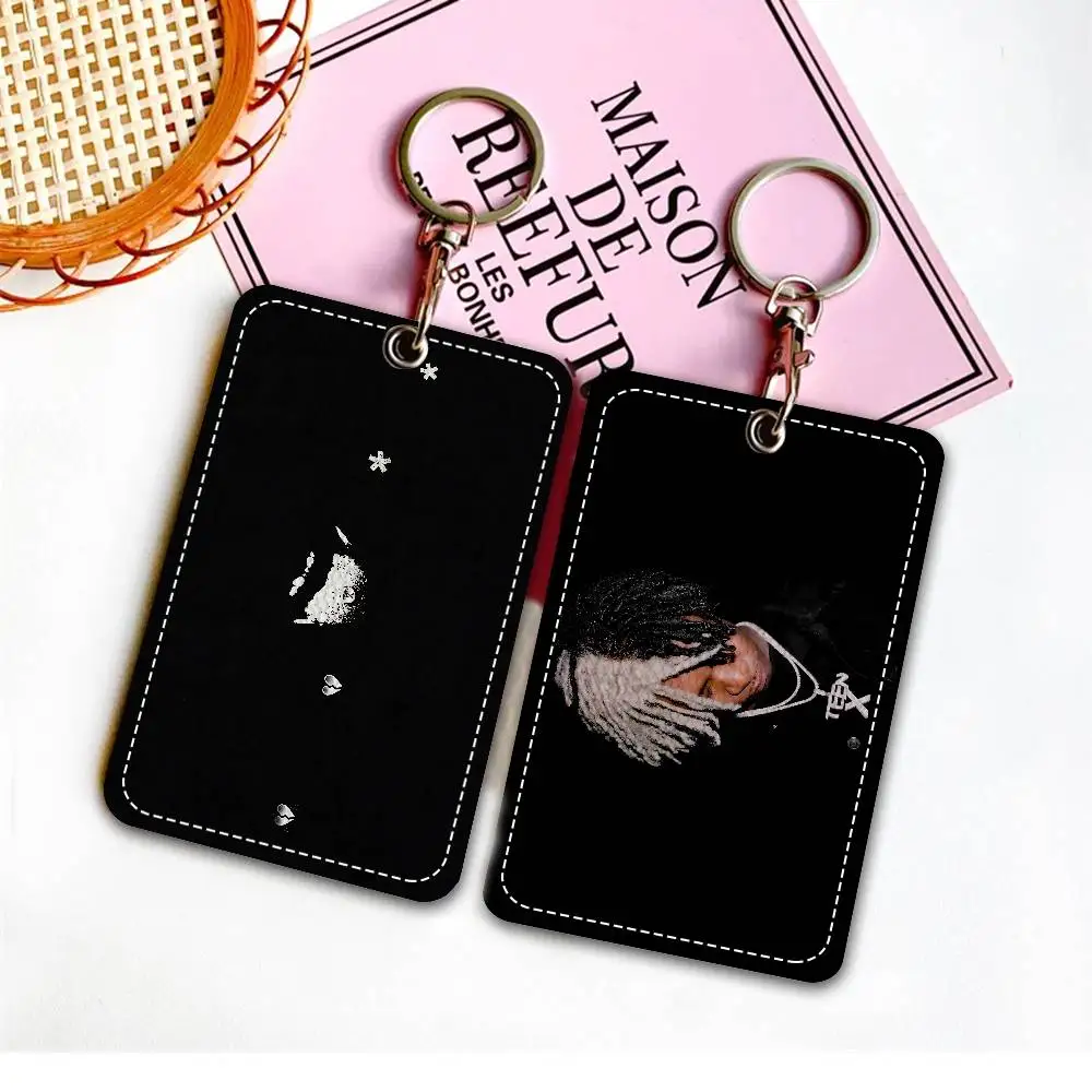 

Брелок для ключей с рэпером Кен Карсон A Great Chaos, держатели для карт, брелок для ключей, банковский автобус, удостоверение личности, кредитные карты, брелок для ключей, цепочки