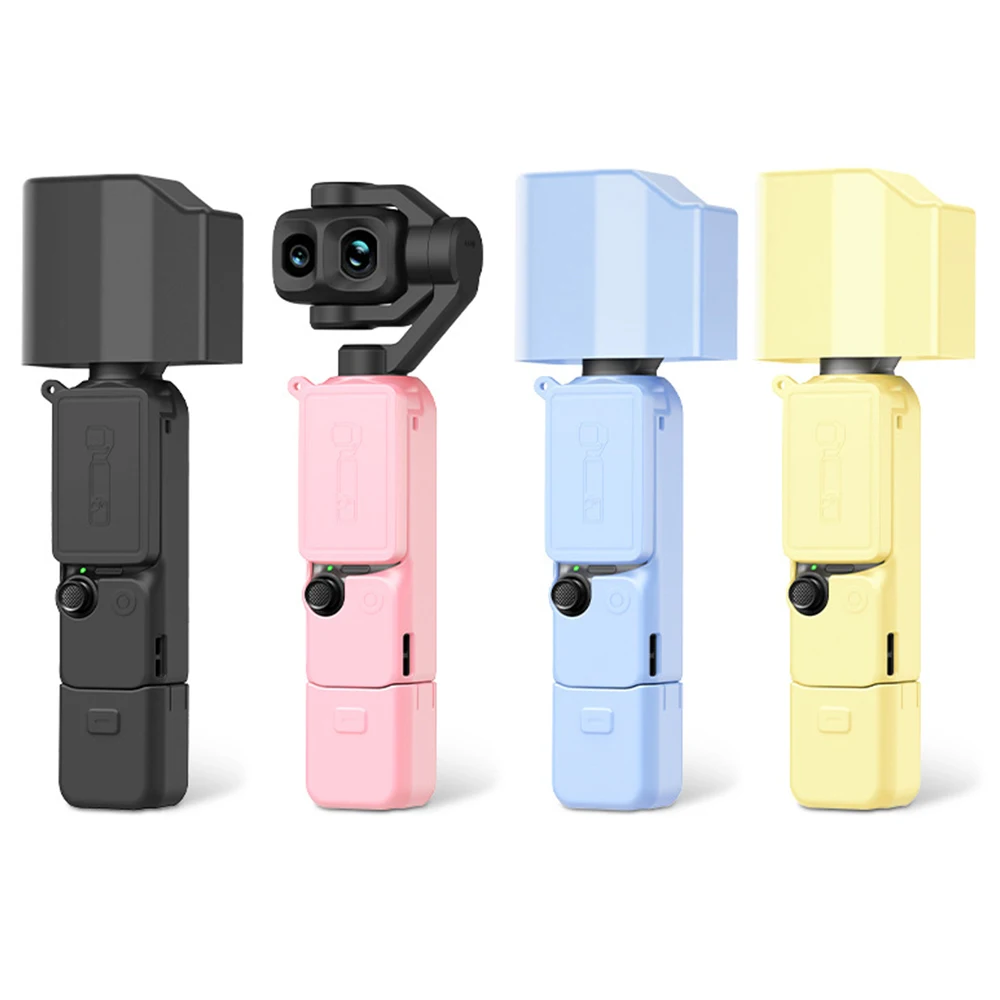 Etui silikonowe ochronne na DJI Osmo Pocket 4P, osłona ekranu i obiektywu, ochraniacz na Pocket 4 Pro, akcesoria zapobiegające zarysowaniom. — zdjęcie produktu 7