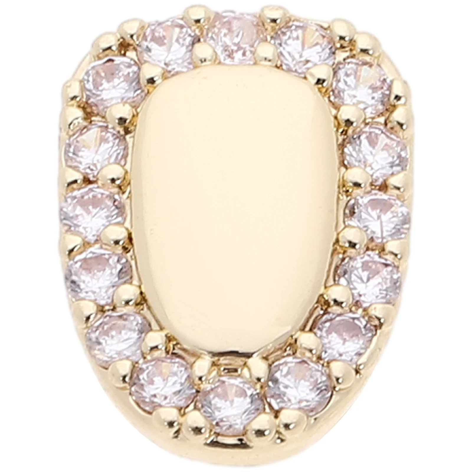 

1Set Rhinestone Teeth Grill Metal Mouth Grill Caps Hip Hop Party Rapper Teeth Jewelry Accessories Tooth Gems Hip-Pop Accessories