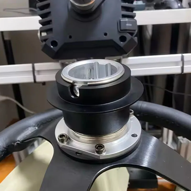 QR1 / QR2 Wheel-side Racing Game Simulator Steering Wheel Metal Quick Release Compatible with FANATEC Base