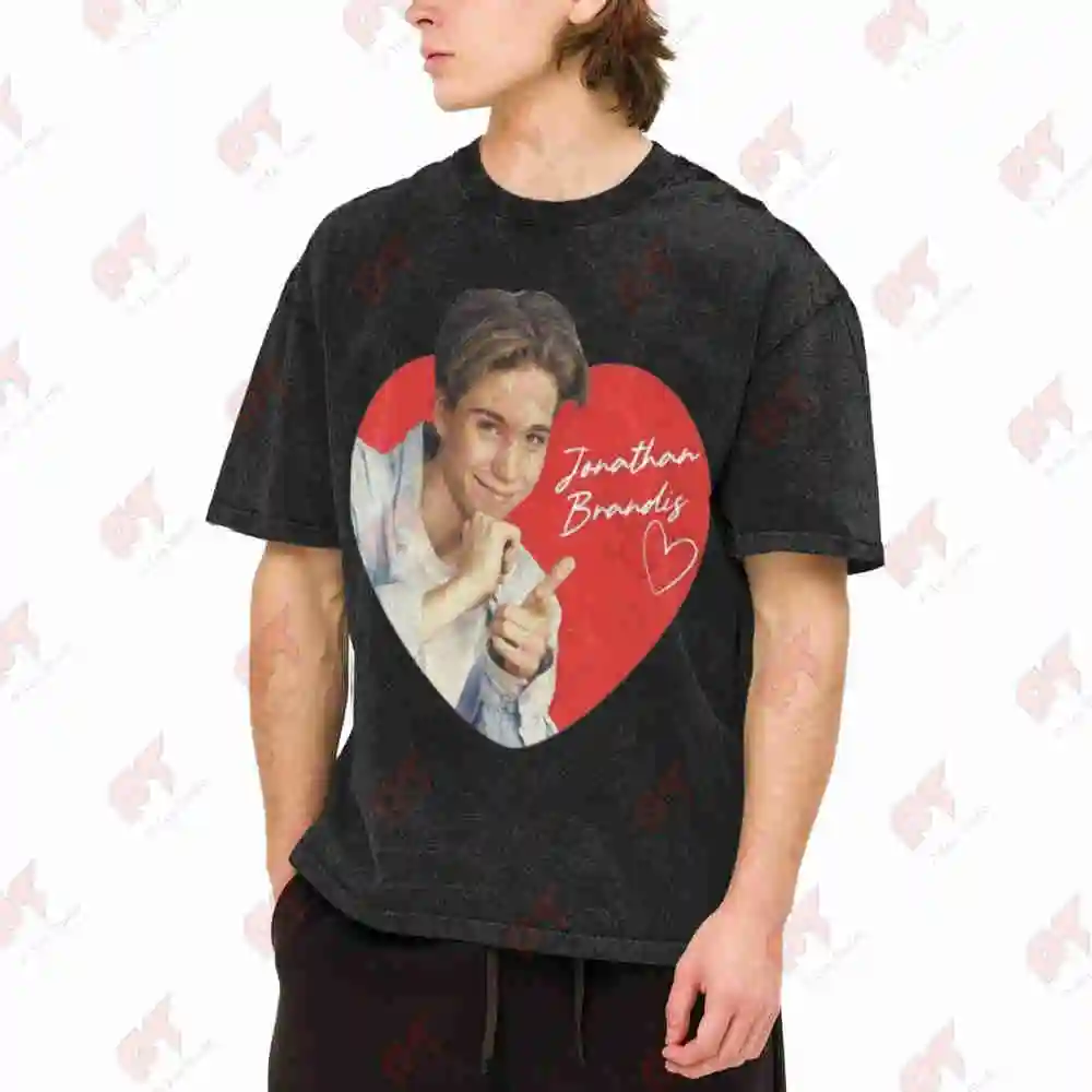 Jonathan Brandis 90S Heartthrob Vintage Washed Tee Pure Cotton T-Shirt