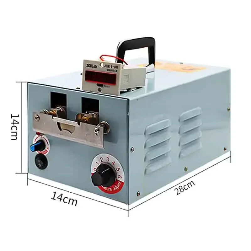 آلة قطع منقار الحيوانات المنزلية 220 فولت آلة قطع الدجاج الأوتوماتيكية على شكل بطة الدجاج الساخن مع عداد