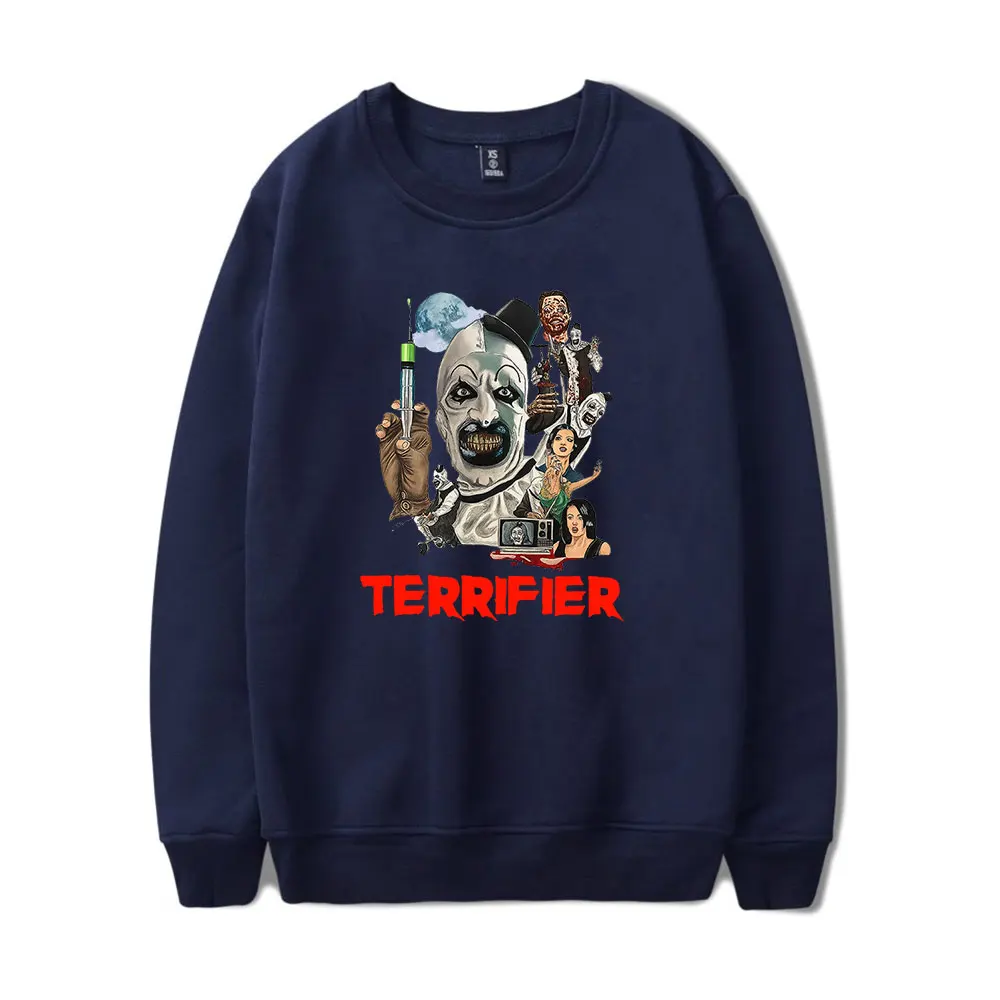 المرعب الفن ميرش 2025 بلوزات تأثيري النساء الرجال موضة الشارع الشهير مضحك البلوز سترة رياضية علوية