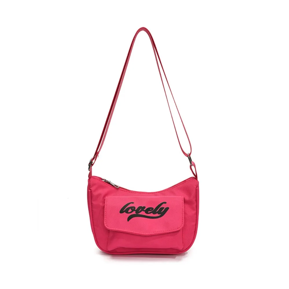 

Casual Children's Letter Sport Bag Korean Boys Girls Cross Body Bag Lightweight Multicolor Travel Bag Outdoor