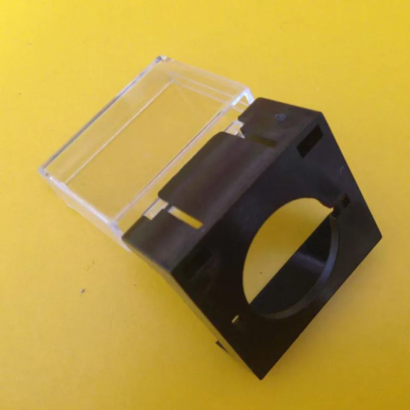 10pcs Rectangle Type plastic push button with clear switch cover box 16mm mounting hole Transaprent  Safety Protector Guard box
