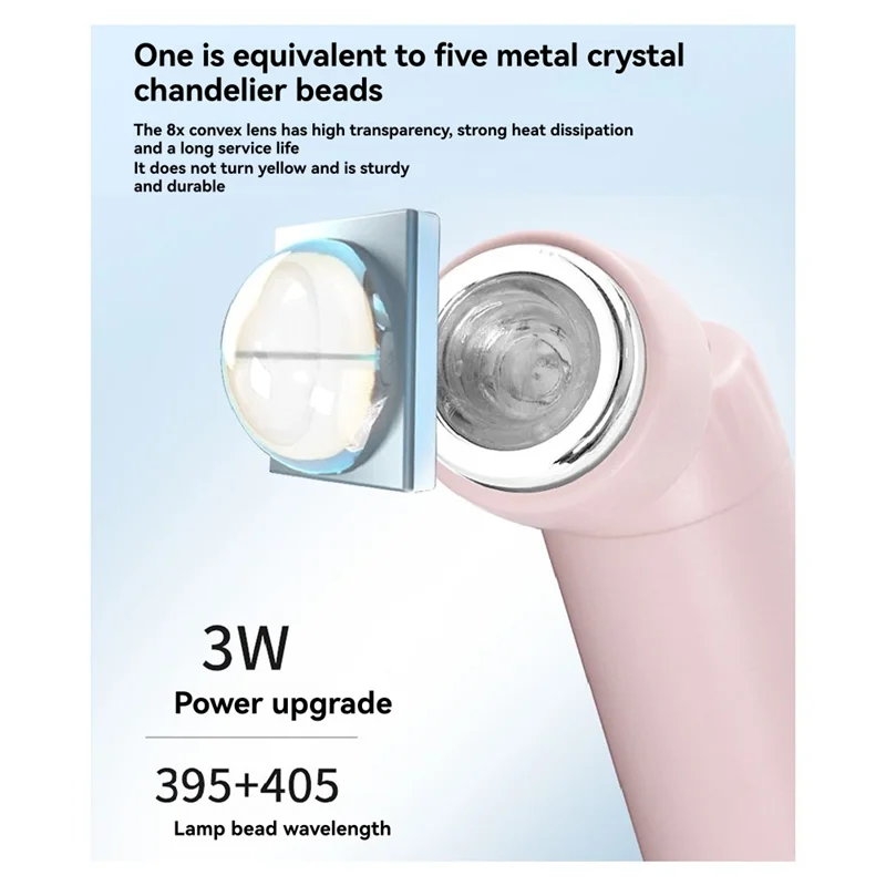 B07B-Electric 5-In-1 Nail Polish Grinder Electric Nail Drill Kit With U V Nail Lamp For Home And Salon Use