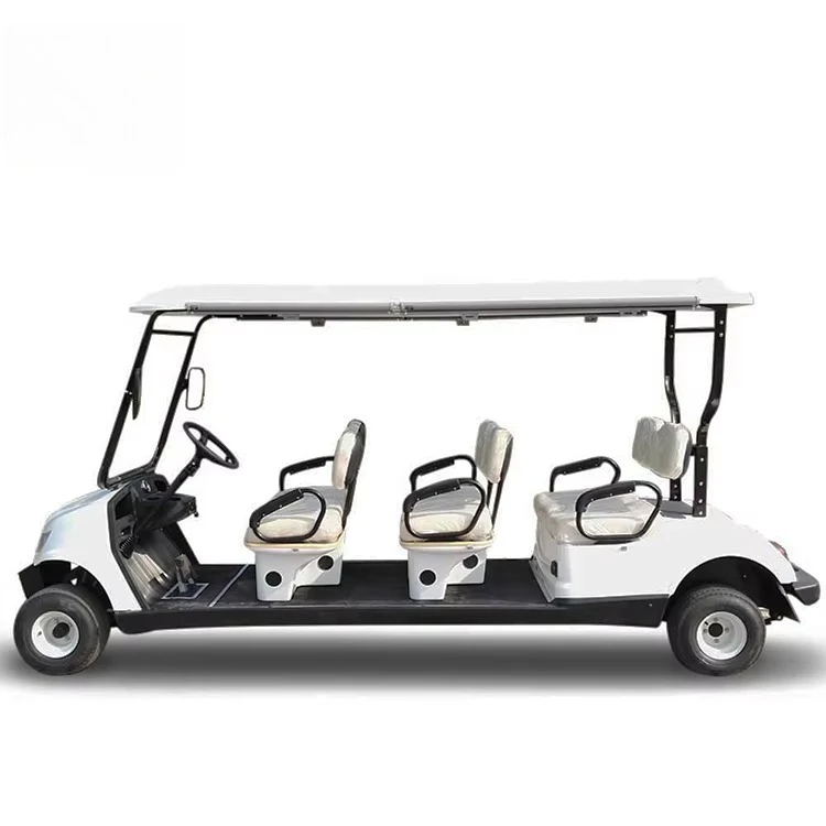 Tourist Car 2025 New Design 6 Seater Golf Cart Electric Motor Club Electric Golf Scooter Sightseeing Bus & Car With CE ISO