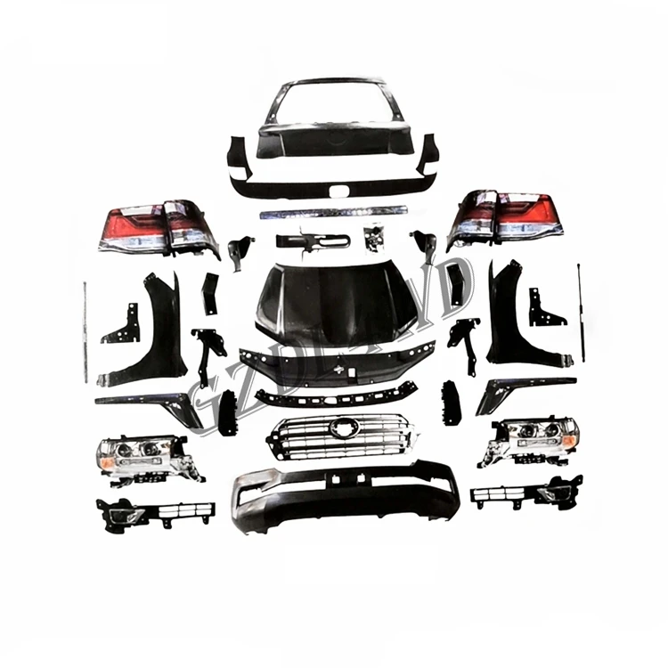 

Facelift 4x4 Front OEM Body Kits for Land Cruiser Prado 200 Series 2008-2015 Upgrade to 2018-2019 FJ200