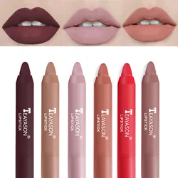 3PCS/Set TEAYASON Lipstick Pencil Velvet Matte Waterproof Long Lasting Non-Stick Cup Lip Tint Pen Cosmetic