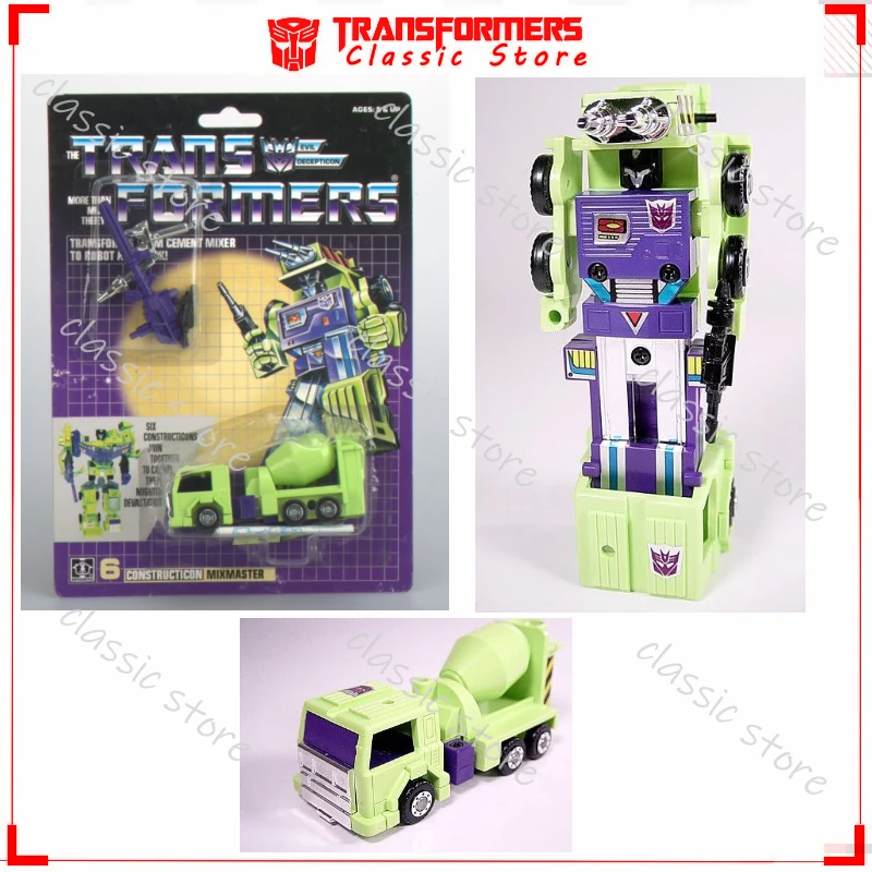 

В наличии классические игрушки-трансформеры G1 Reissue KO Edition Mixmaster Cybertron Autobots фигурки героев Коллекционные подарки