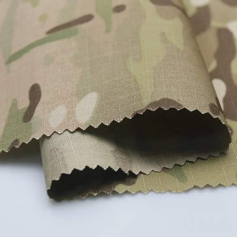 Multicam MC CP camuflaje tela de algodón de nailon Rip Stop tela a cuadros traje de rana uniforme de entrenamiento DIY